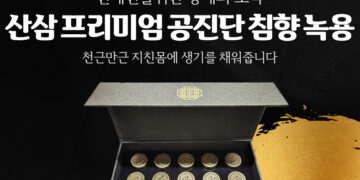 천근만근 지친 몸에 생기를 채워줍니다! 산삼 프리미엄 공진단 침향 녹용